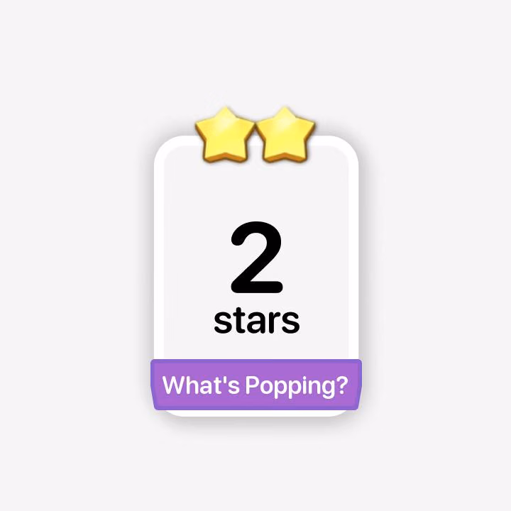 What’s Popping?